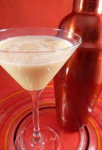 Holiday Cocktail Recipe: Homemade Eggnog Martini