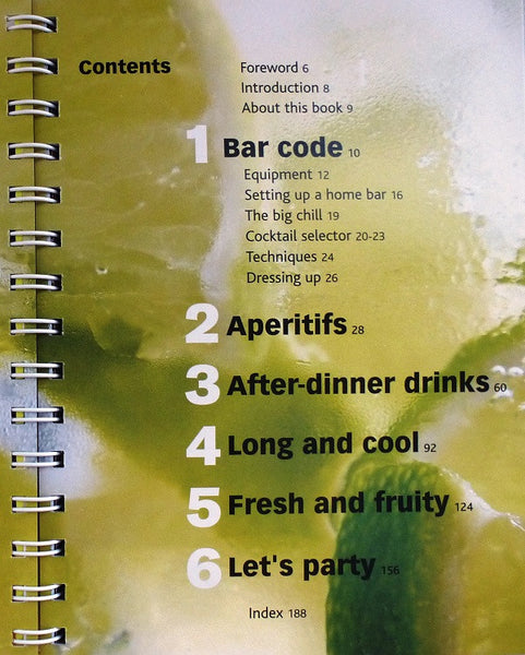 Cocktails - Essential Bar Book - Contents