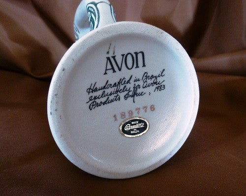 Avon Ceramic Stein - markings on bottom